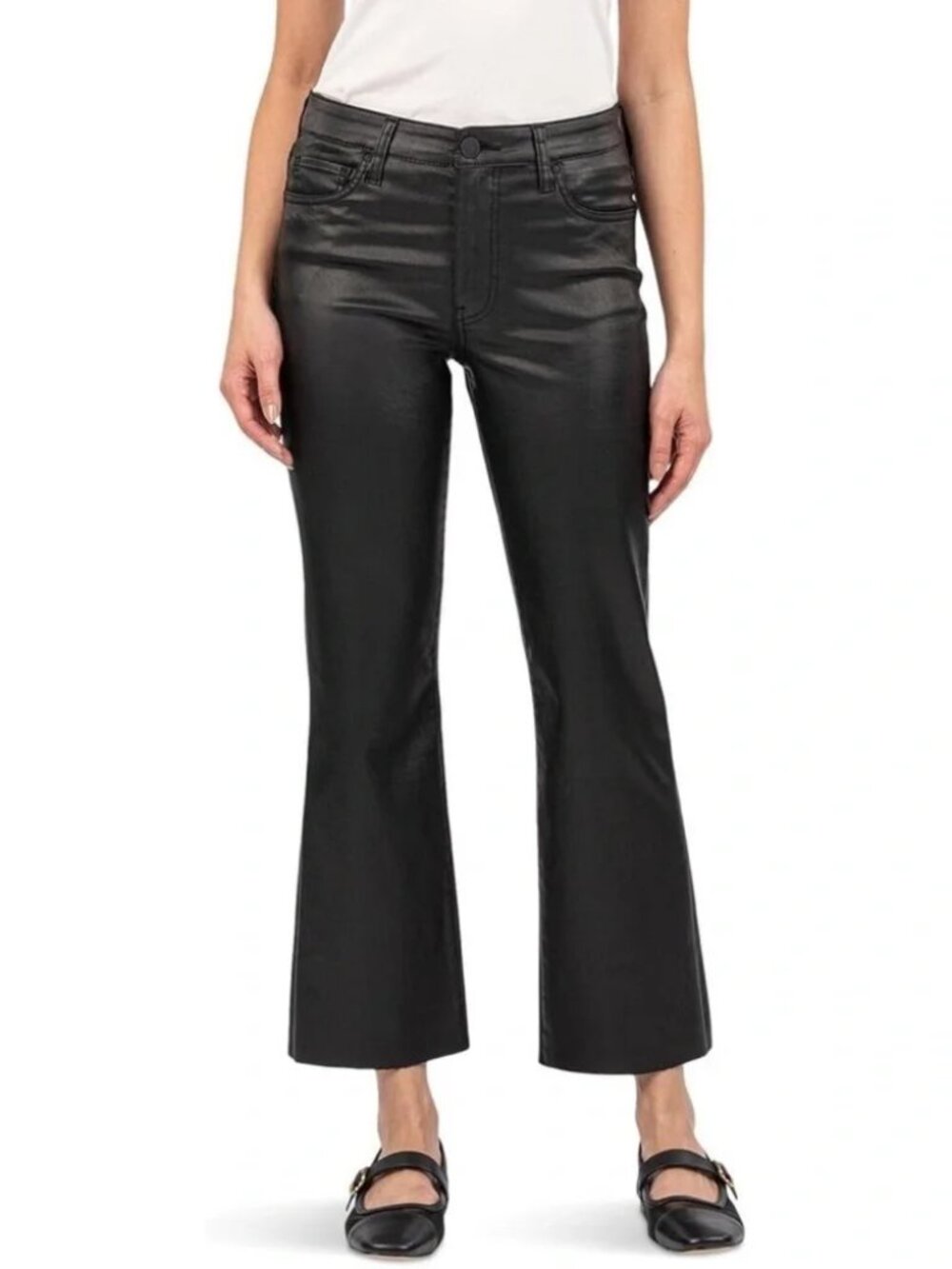 Kut from the Kloth Kelsey Faux leather pants size 12